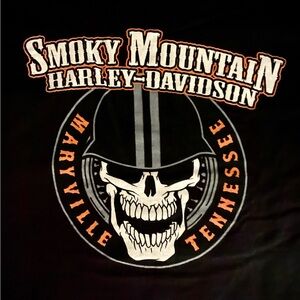 😎 Mens HD Pocket Tee Smoky Mountain Harley-Davidson 😎